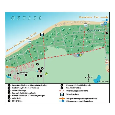 Апартаменты Am Bakenberg Дранске